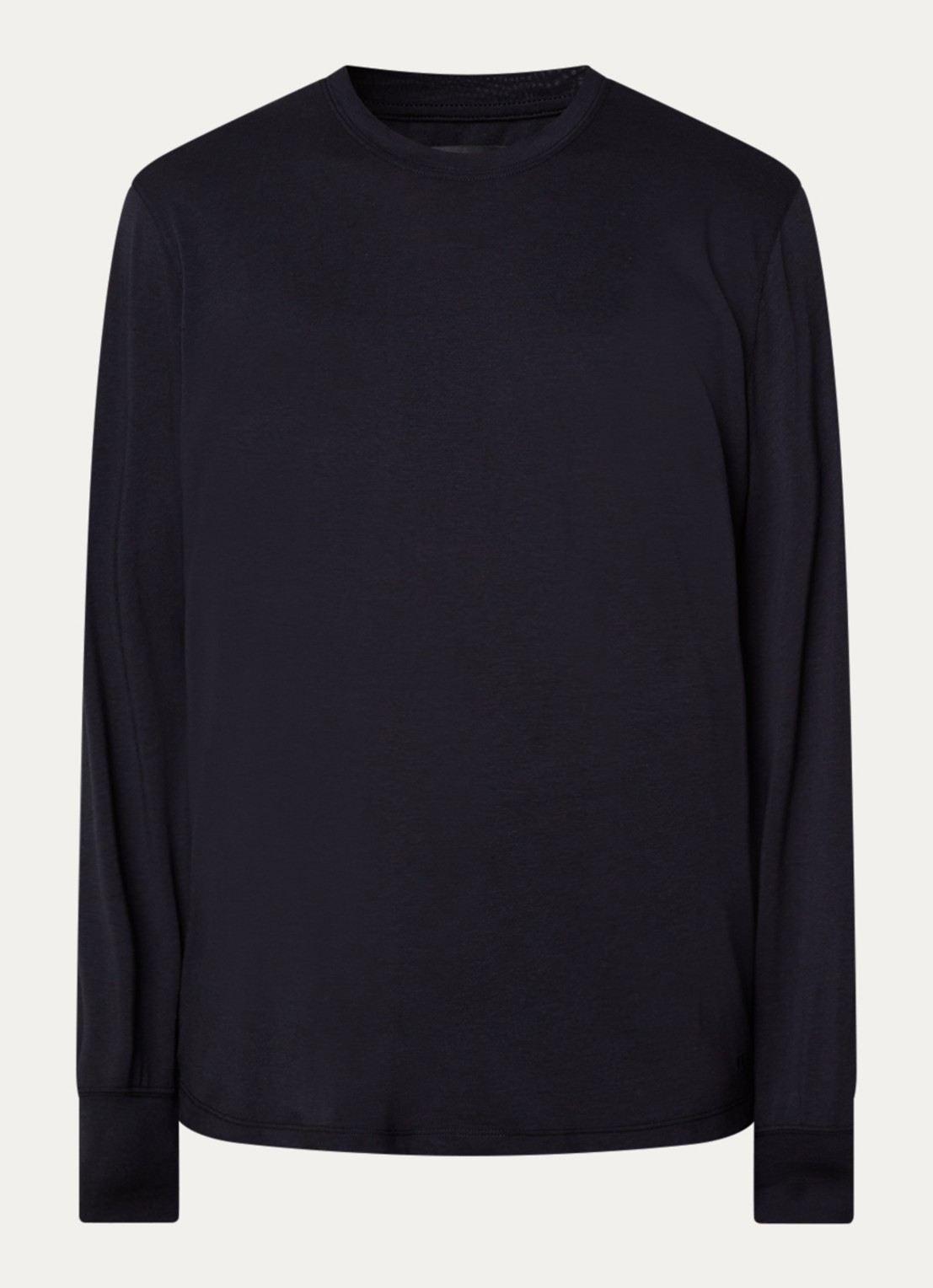 TOM FORD Longsleeve met ronde hals - voorkant 4 zwart