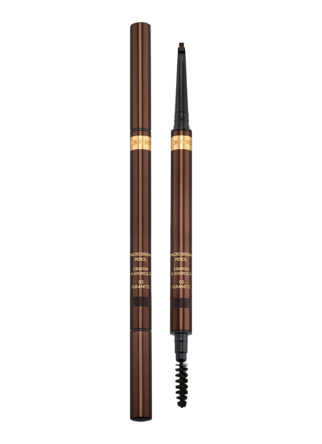 Tom Ford Micro Brow Pencil - wenkbrauwpotlood - voorkant granite