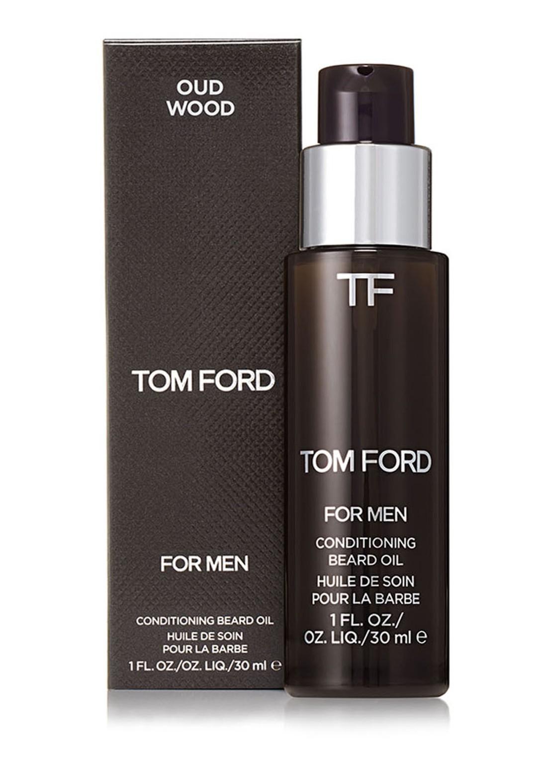 Tom Ford Oud Wood Conditioning Beard Oil - baardolie - voorkant 2 undefined