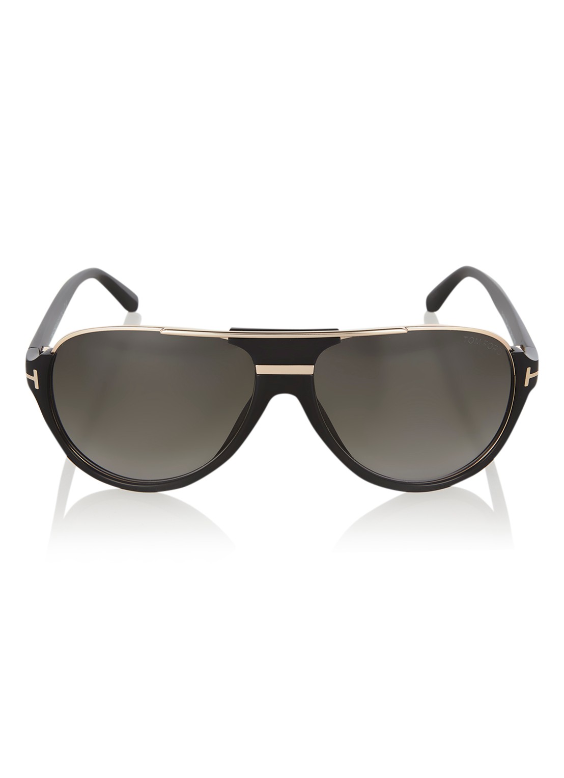 TOM FORD Piloten zonnebril Dimitry FT0334 - voorkant 4 zwart