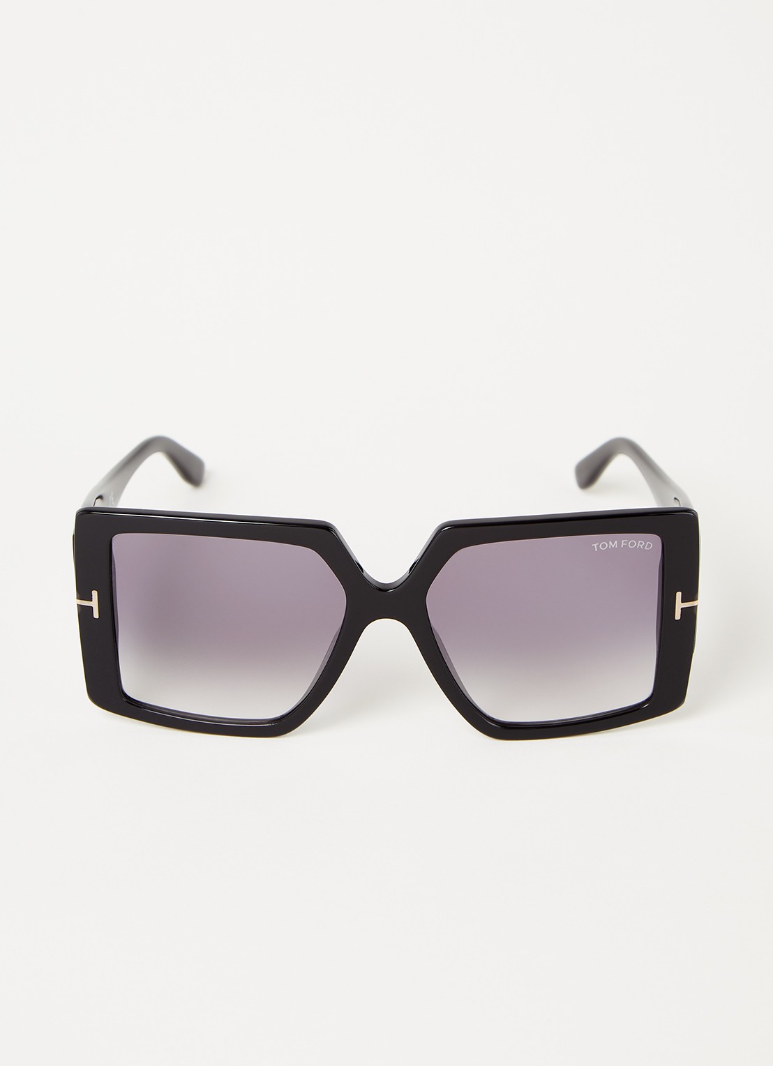 TOM FORD Quinn zonnebril FT0790  - voorkant 4 zwart