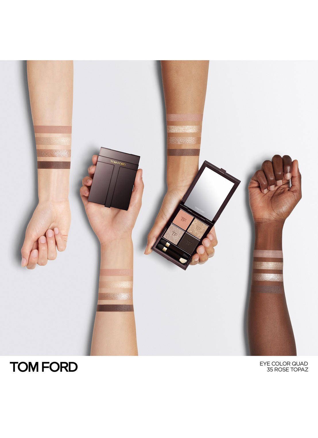 TOM FORD Runway Eye Color Quad Crème -  oogschaduw palette - detail 3 35 rose topaz