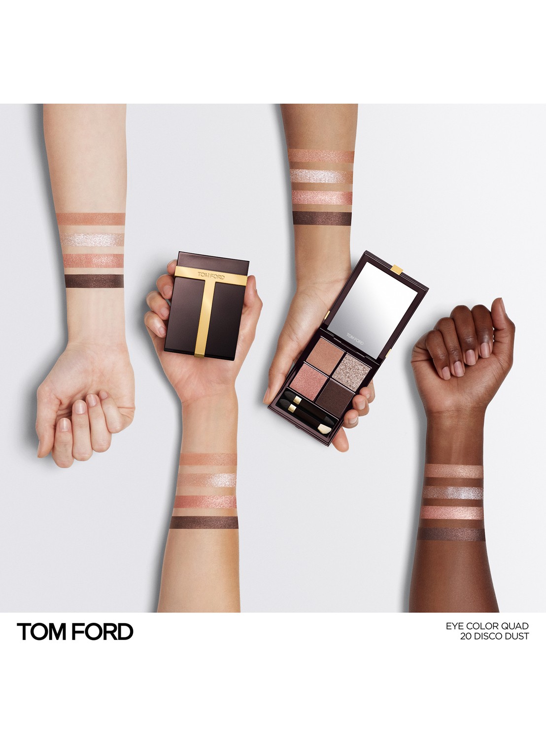 TOM FORD Runway Eye Color Quad Crème -  oogschaduw palette - detail 3 20 disco dust