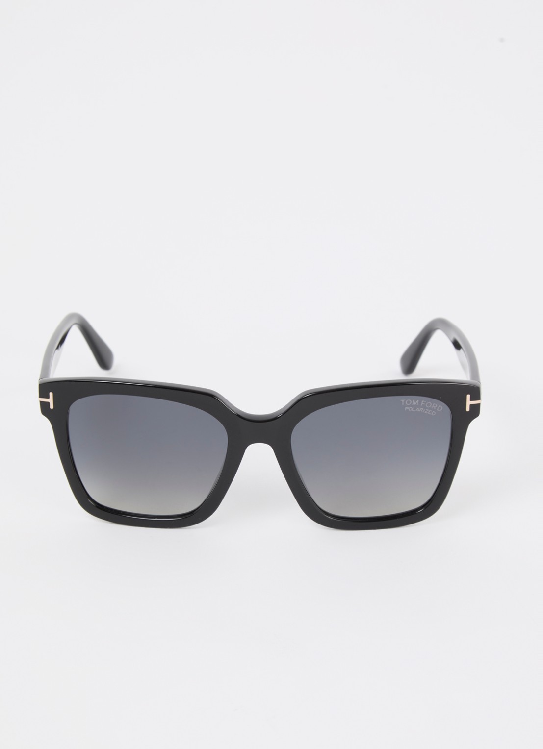 TOM FORD Selby zonnebril gepolariseerd FT0952  - detail zwart