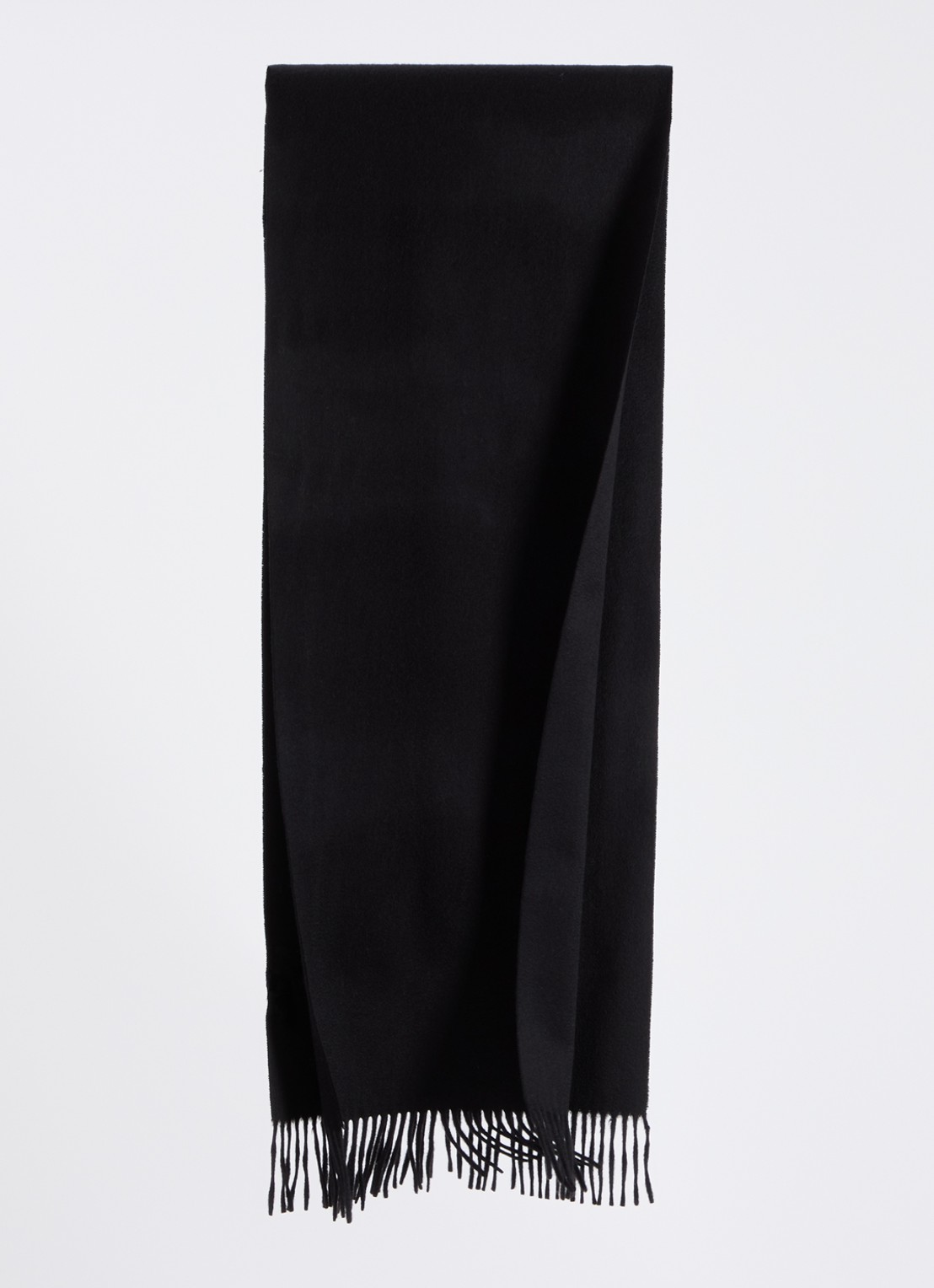TOM FORD Sjaal van kasjmier 35 x 196 cm  - detail 2 zwart