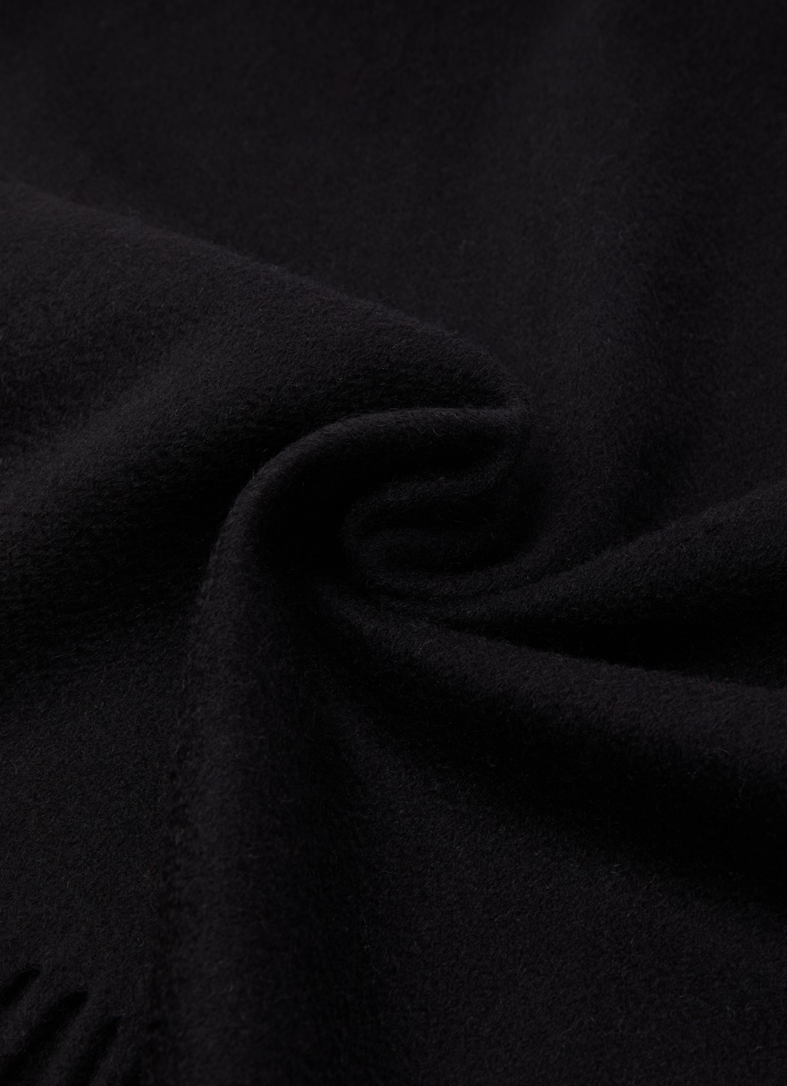 TOM FORD Sjaal van kasjmier 35 x 196 cm  - detail 3 zwart