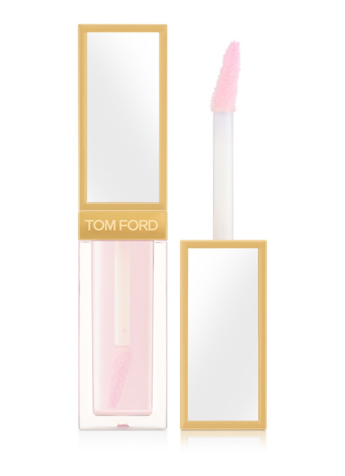 TOM FORD Soleil Hydrating Lip Oil - lip olie - voorkant bare beach