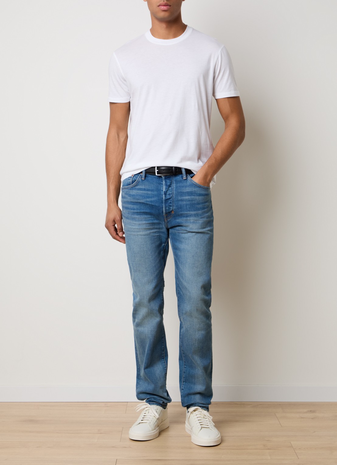 Tom Ford T-Shirt  - voorkant 2 wit