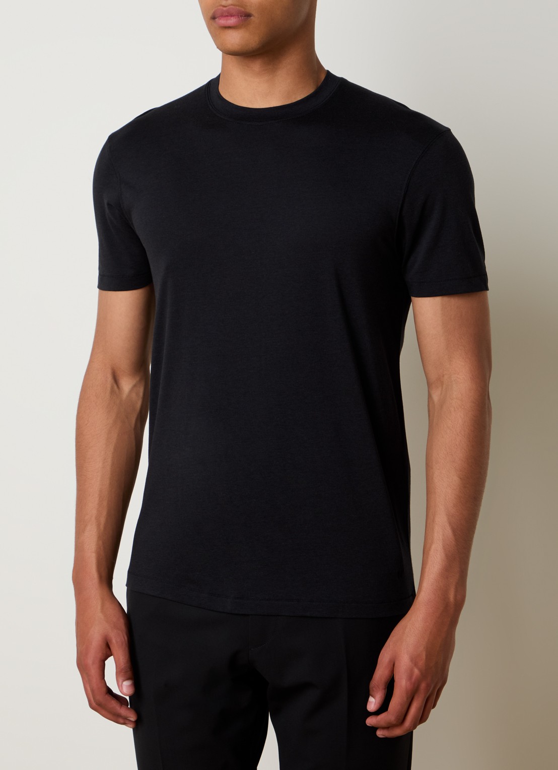 Tom Ford T-Shirt  - detail zwart