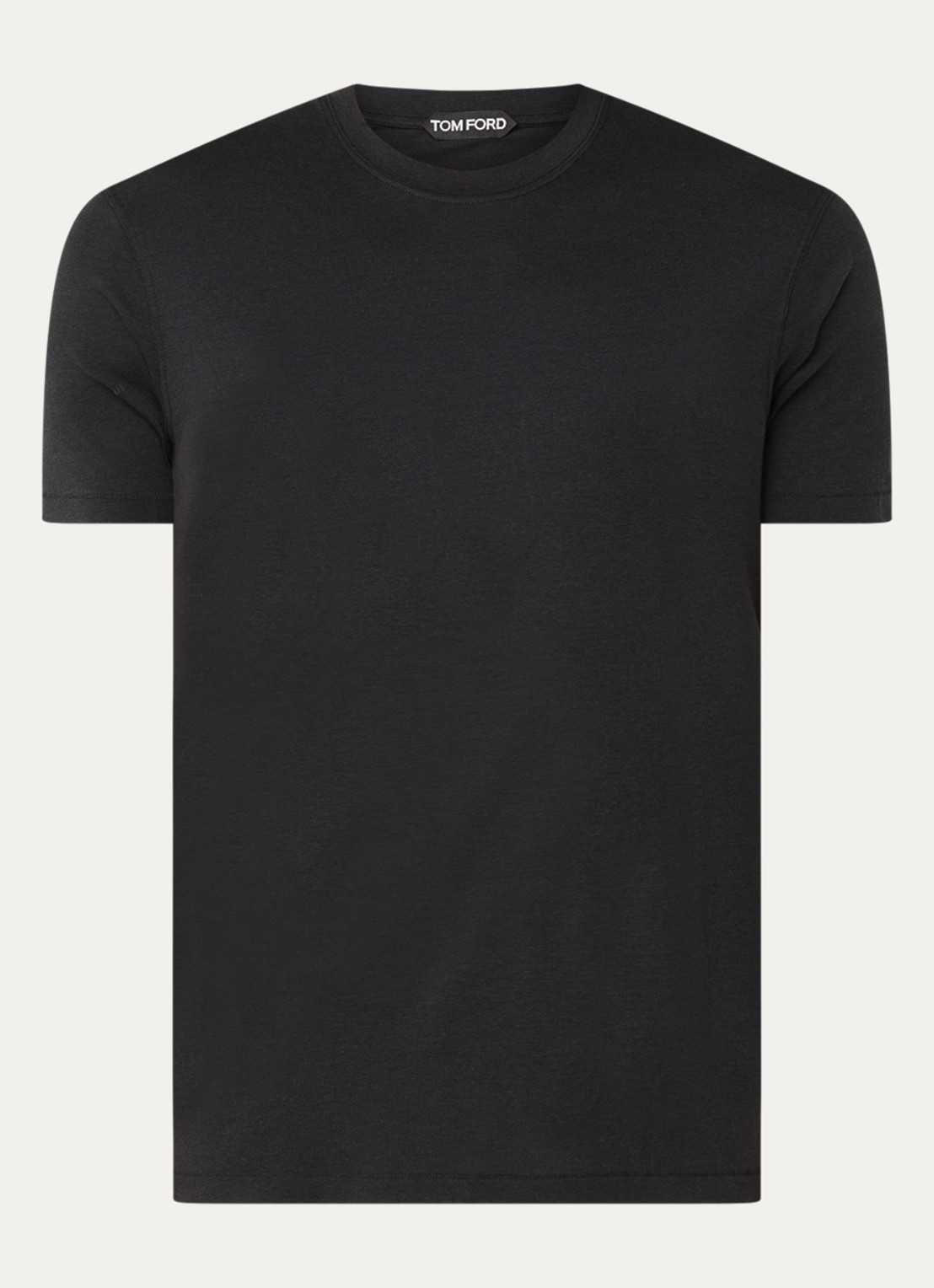 Tom Ford T-Shirt  - voorkant 4 zwart