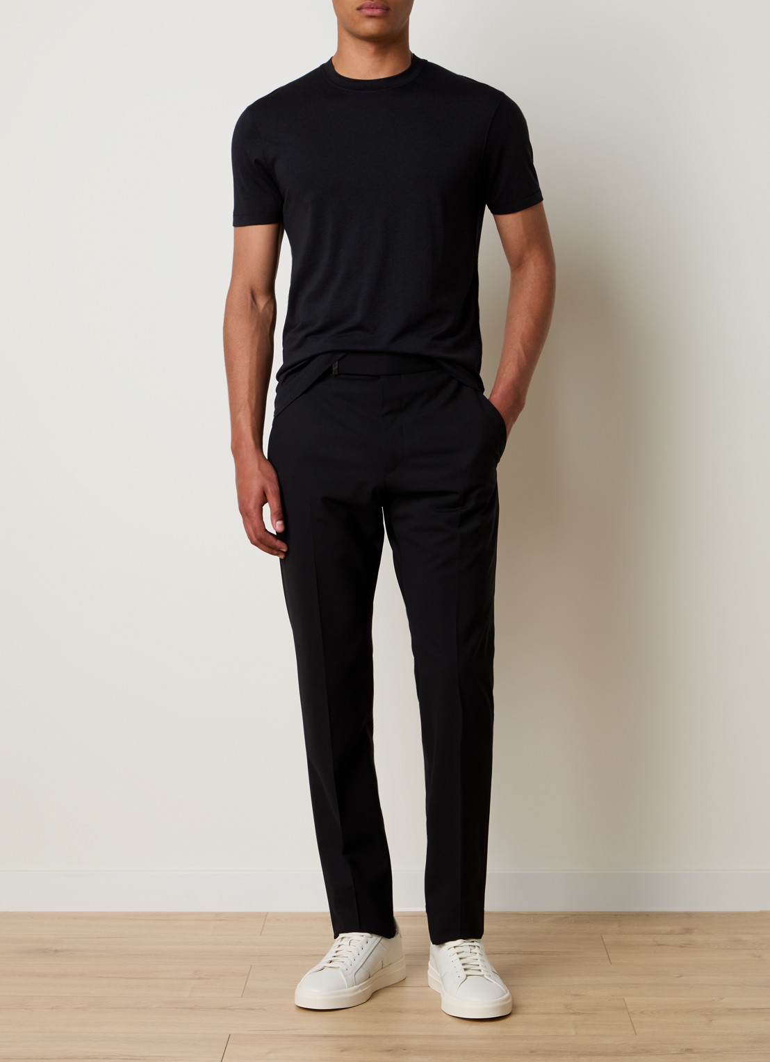 Tom Ford T-Shirt  - voorkant 5 zwart