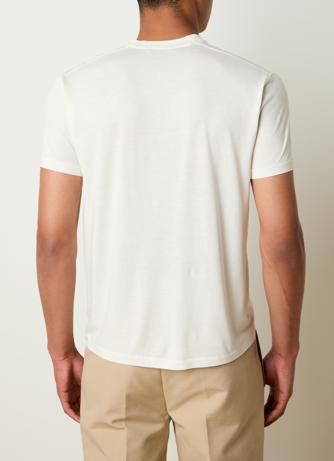 Tom Ford T-Shirt  - achterkant 5 gebroken wit
