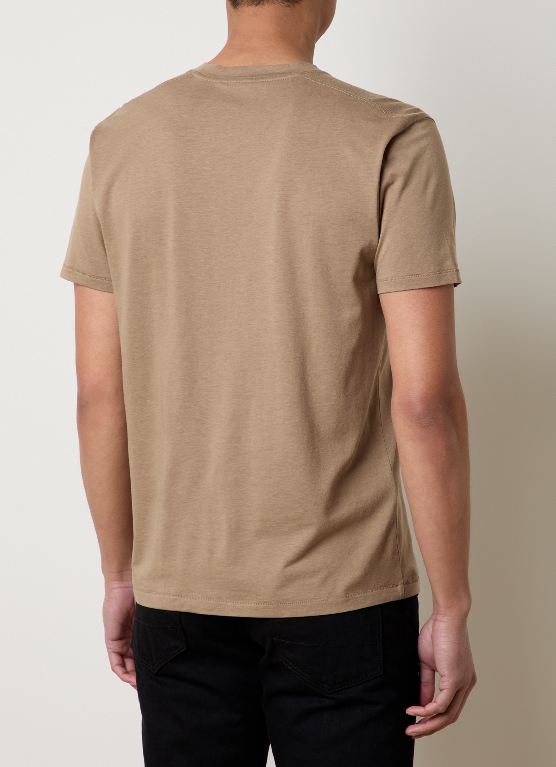 Tom Ford T-Shirt  - achterkant 5 khaki