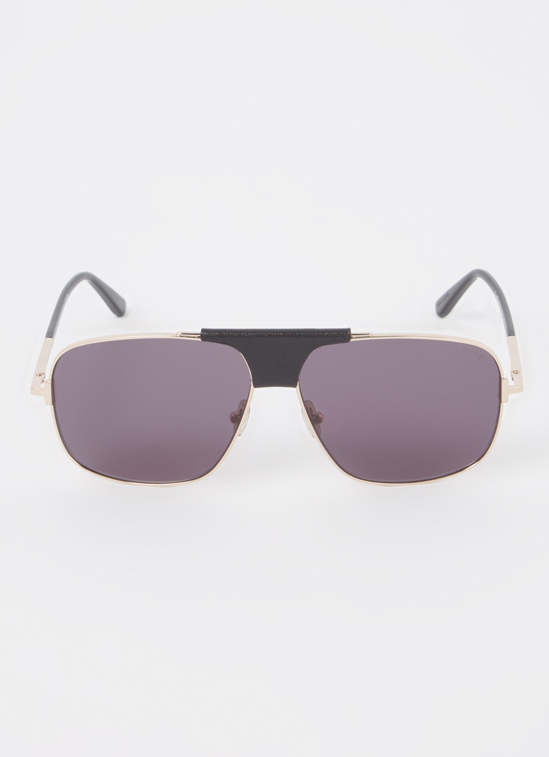 TOM FORD Tex zonnebril TR001836 - detail roségoud
