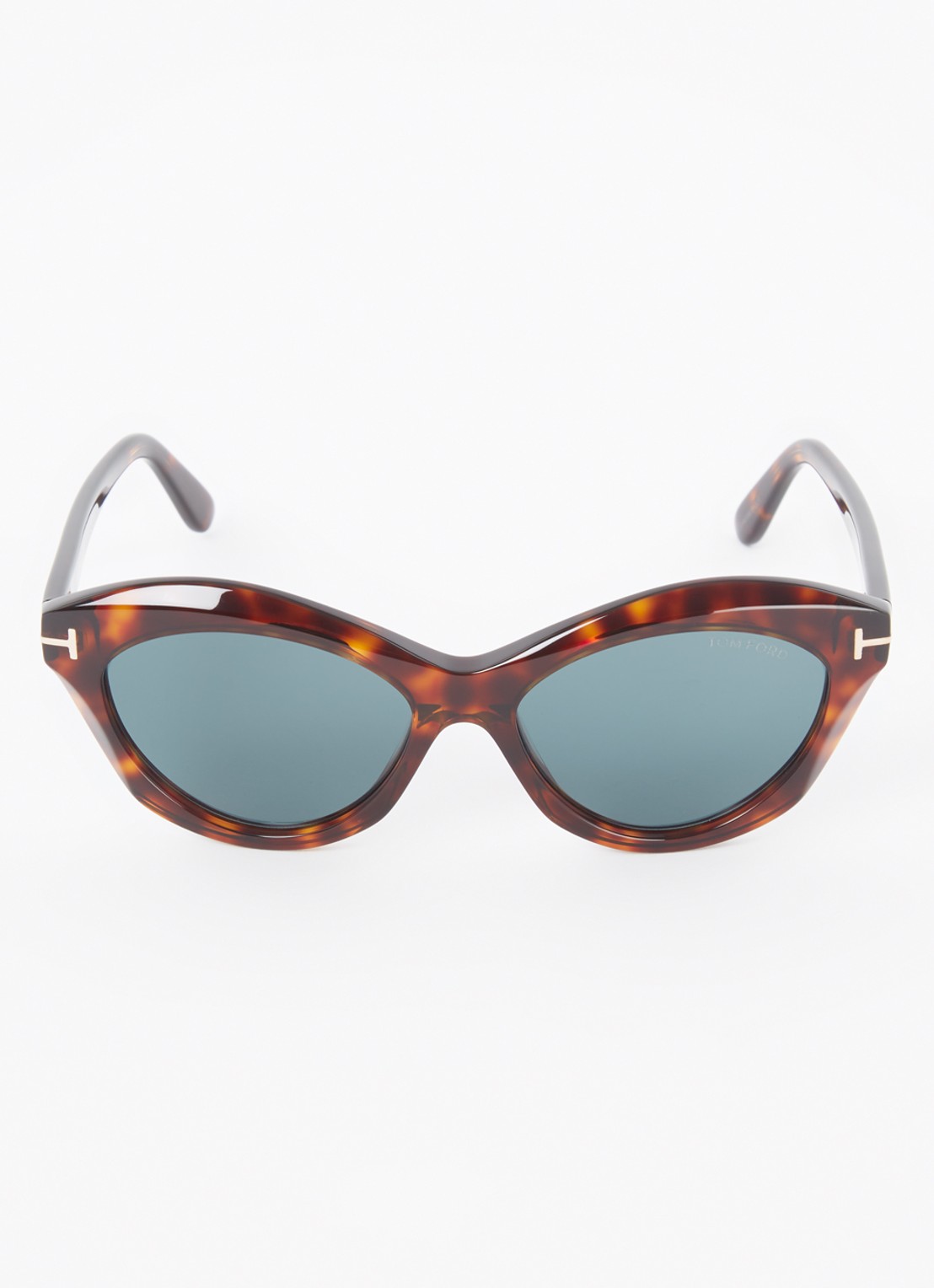 TOM FORD Toni Cat Eye zonnebril TR001841  - detail kastanjebruin