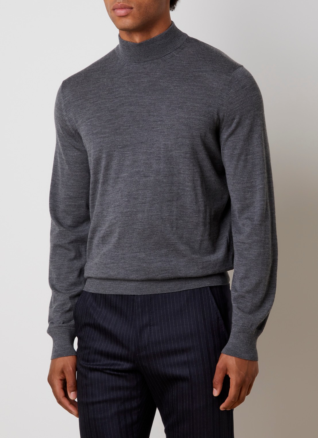 TOM FORD Trui van wol - detail 2 grijs