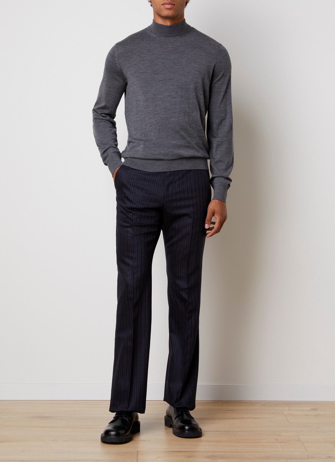 TOM FORD Trui van wol - voorkant 5 grijs