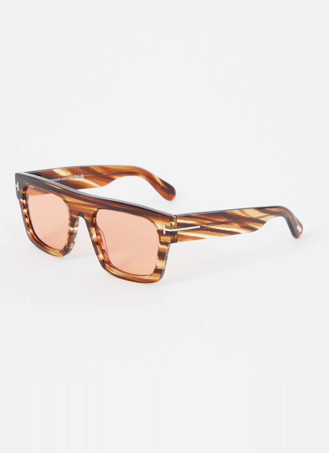 TOM FORD Wayfarer zonnebril TF0711 - voorkant bruin