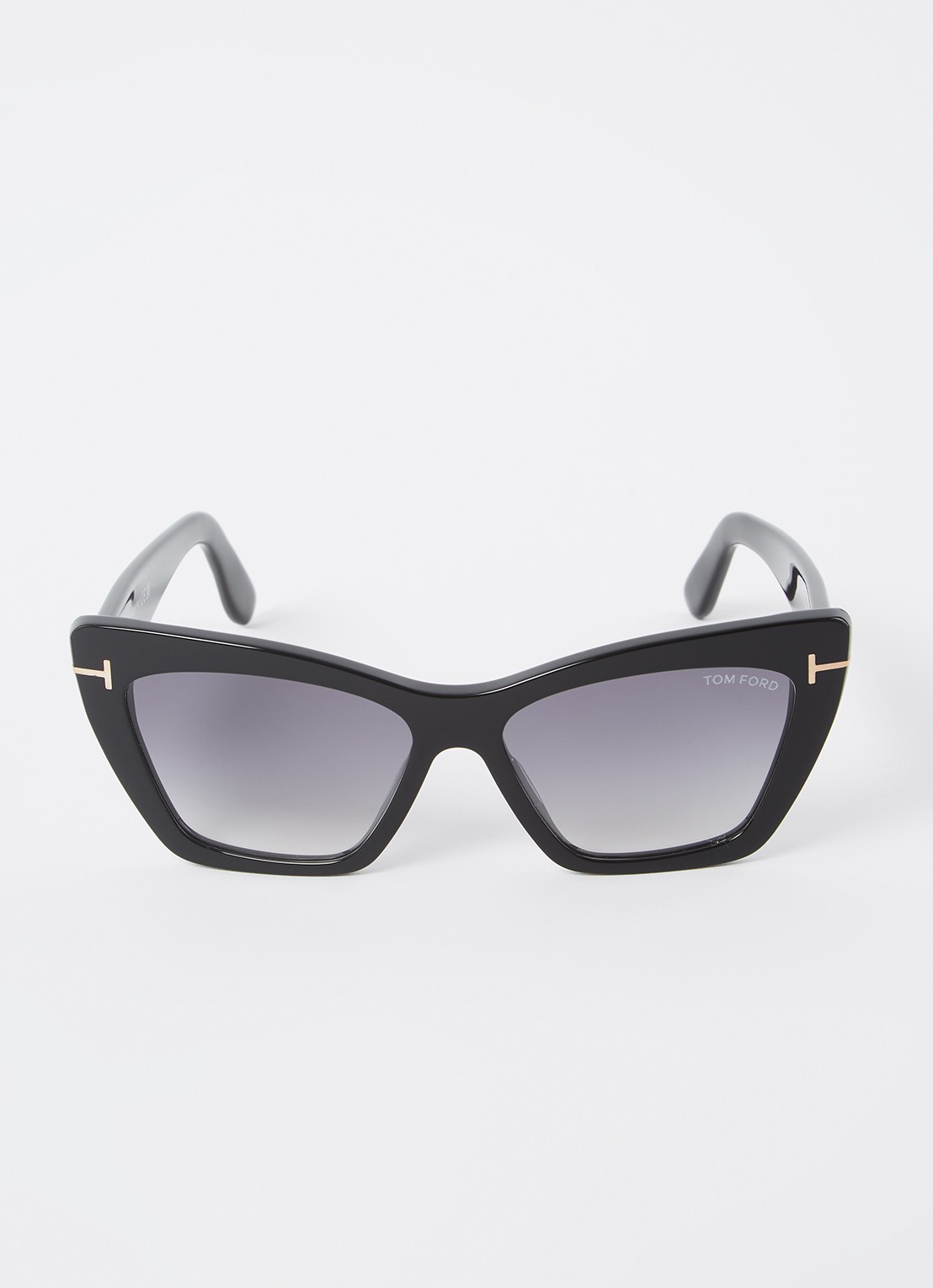 Tom Ford Wyatt zonnebril FT0871  - voorkant 4 zwart