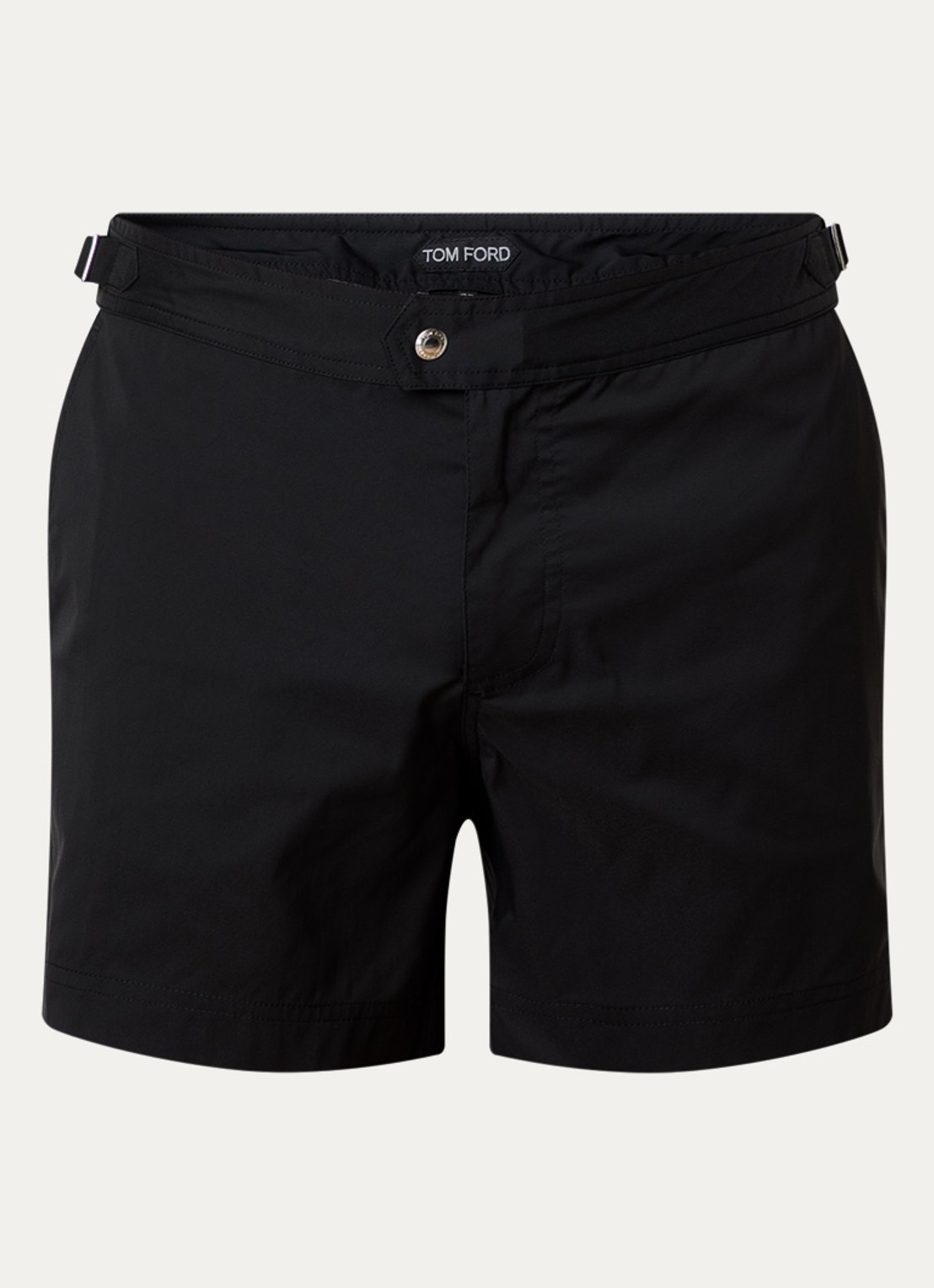 TOM FORD Zwemshorts met steekzakken - voorkant 3 zwart