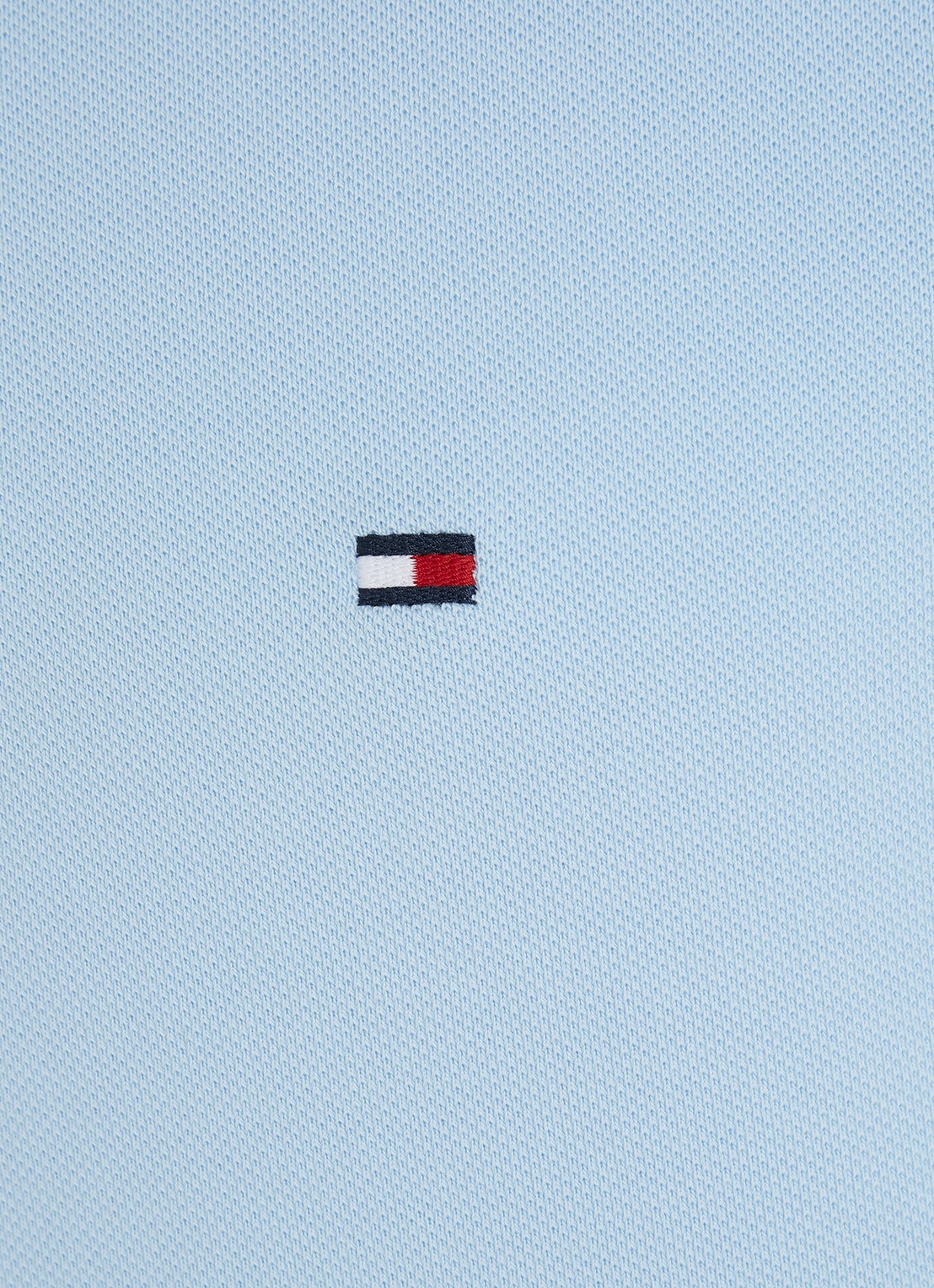 Tommy Hilfiger 1985 slim fit polo met logoborduring - detail 5 kingly blue / blauw