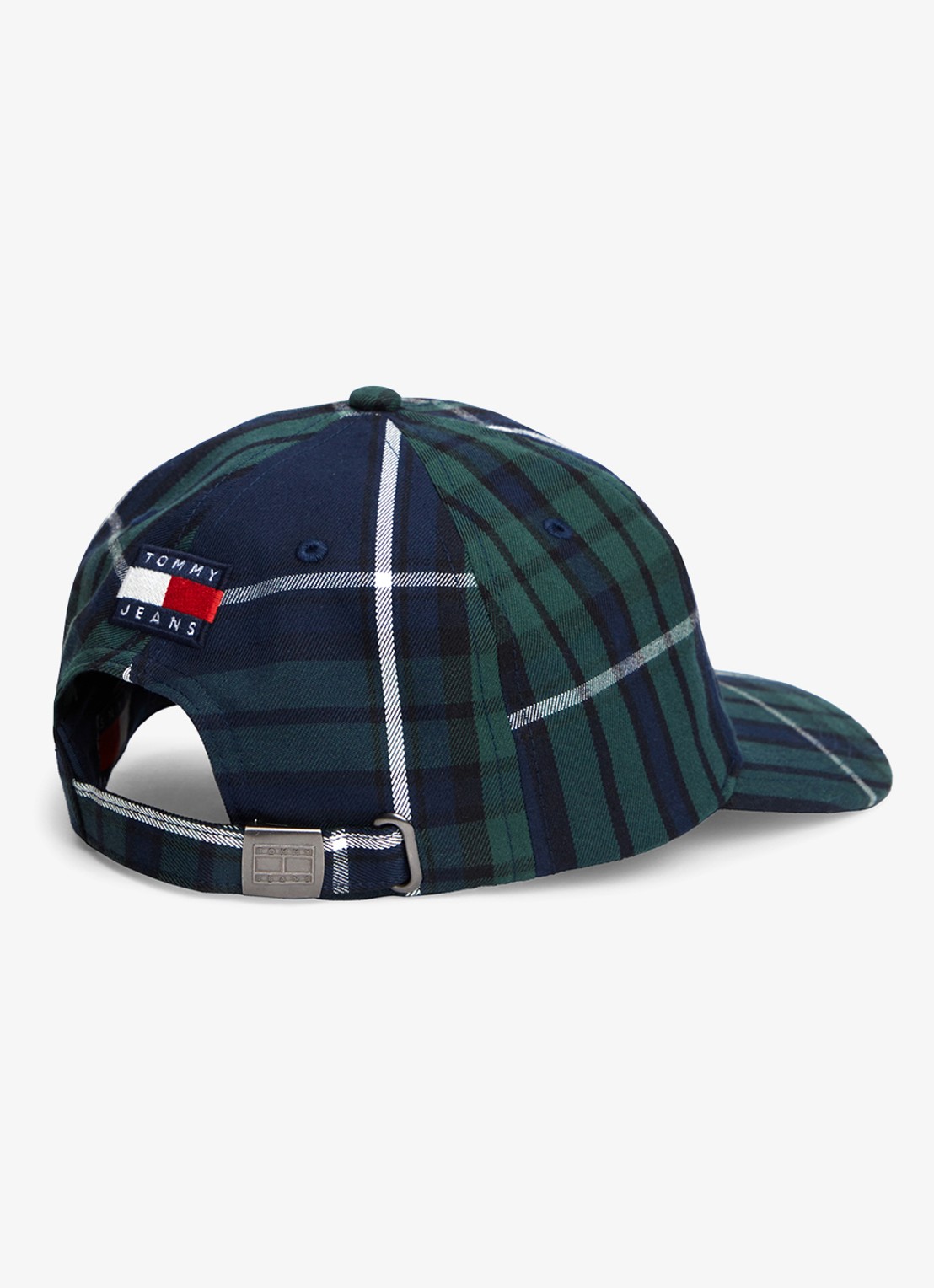 Tommy Hilfiger Archive baseball pet met ruitdessin - detail 2 groen