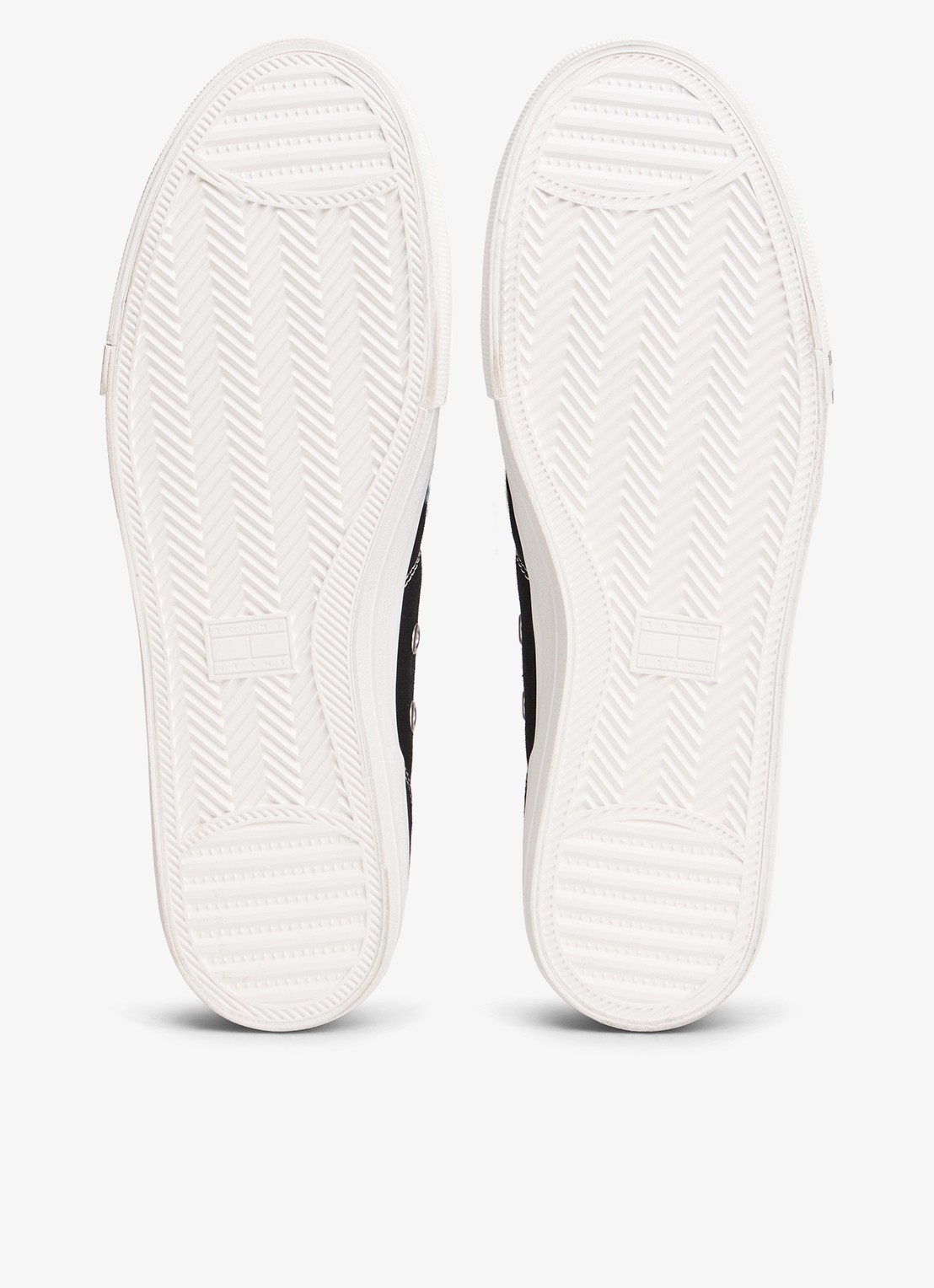 Tommy Hilfiger Archive Vulc sneaker met doorgestikte details  - detail 4 zwart