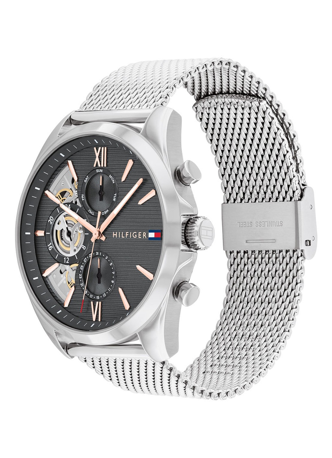 Tommy Hilfiger Baker horloge TH1710646 • Zilver • de Bijenkorf