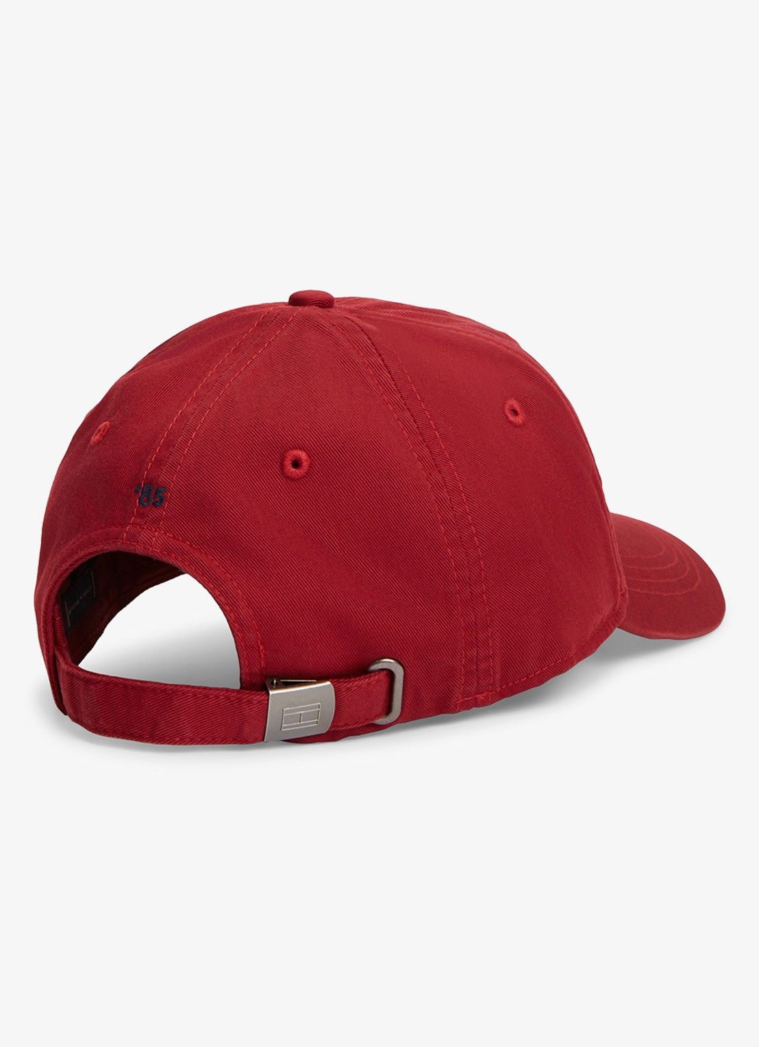 Tommy Hilfiger Baseball pet met logoborduring - voorkant 2 regatta red-xit / rood