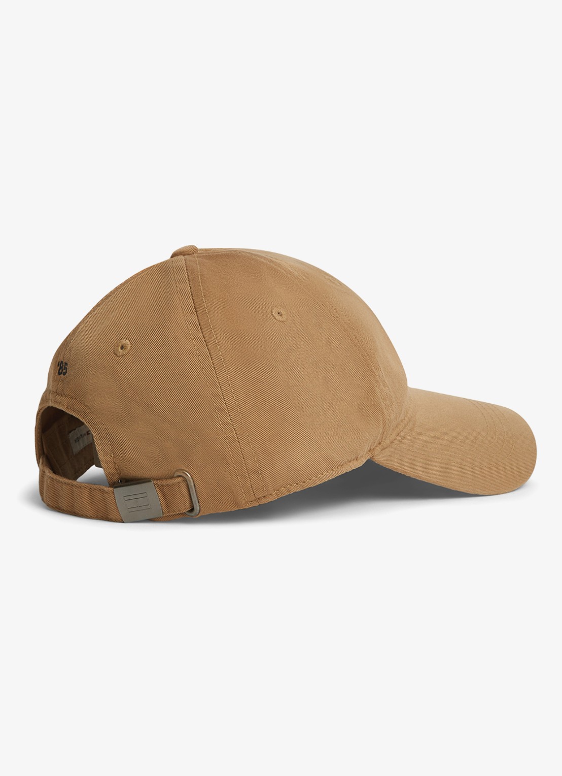 Tommy Hilfiger Baseball pet met logoborduring - achterkant 2 safari canvas-rbc / beige