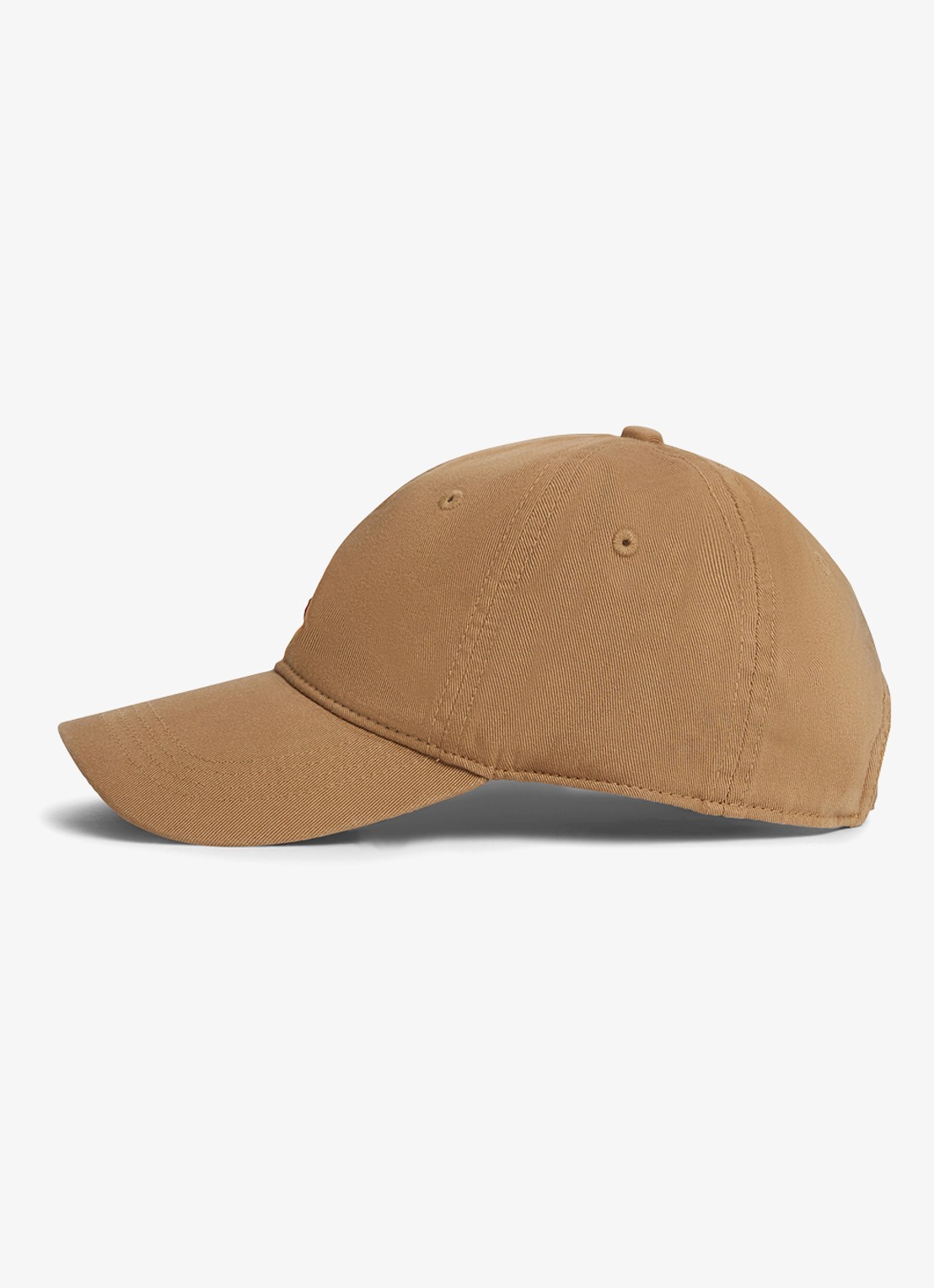 Tommy Hilfiger Baseball pet met logoborduring - detail 3 safari canvas-rbc / beige