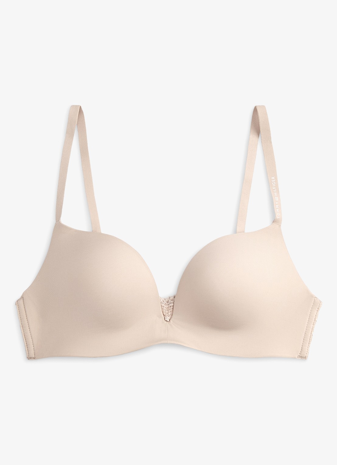 Tommy Hilfiger Beugel bh van kant - voorkant 7 roze