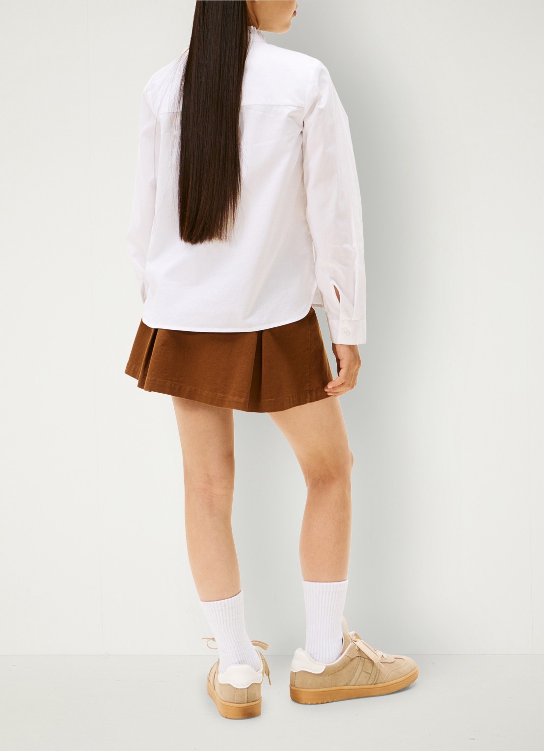 Tommy Hilfiger Blouse met logo - achterkant 4 wit