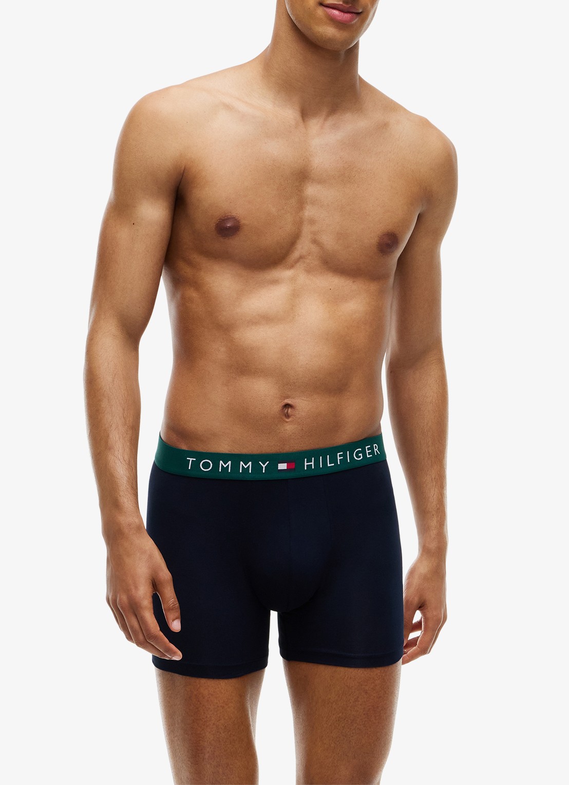 Tommy Hilfiger Boxershort van katoen met logoband 3-pack  - detail 4 zwart