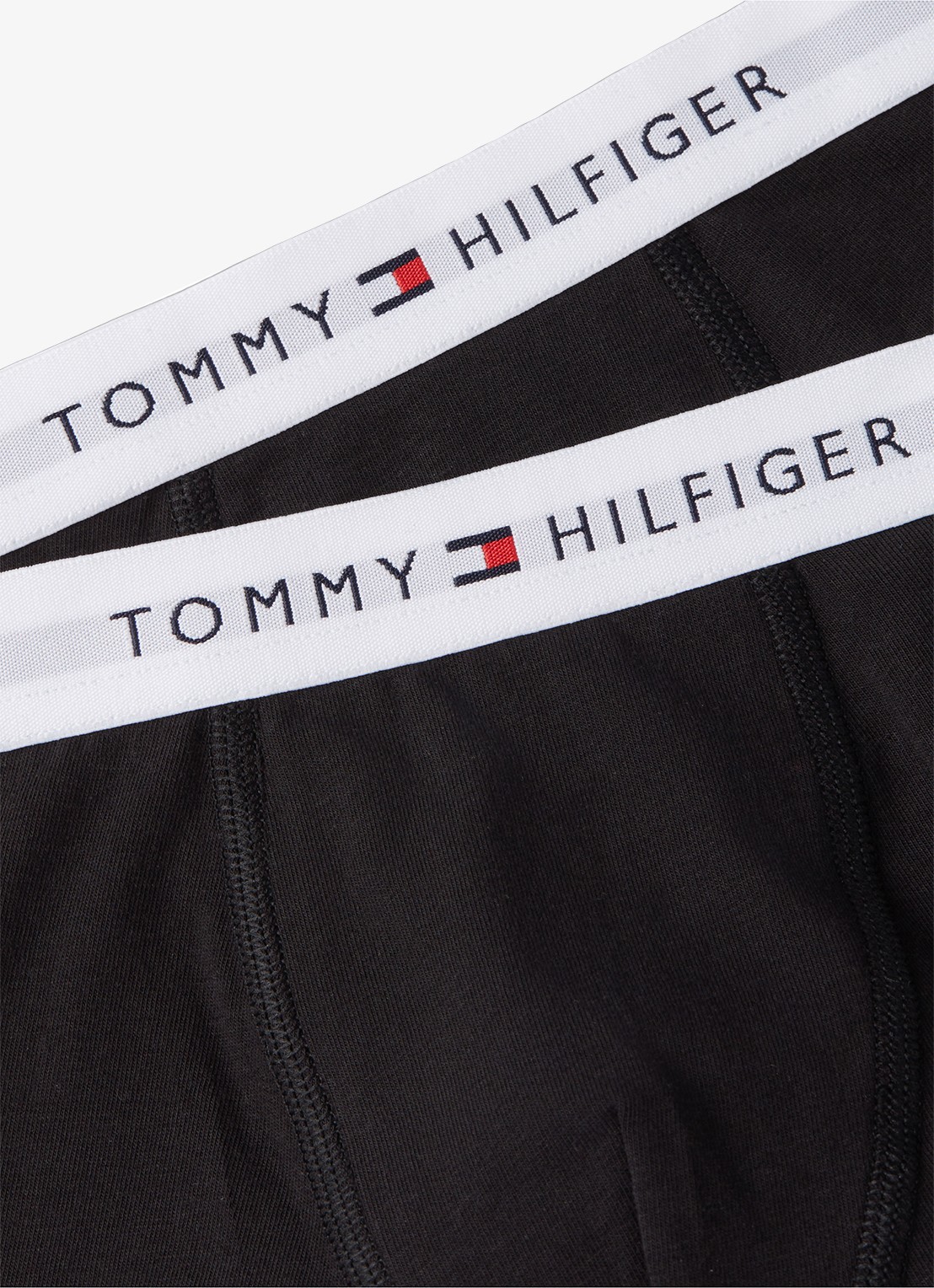 Tommy Hilfiger Boxershorts met logoband in 2-pack - detail 3 zwart