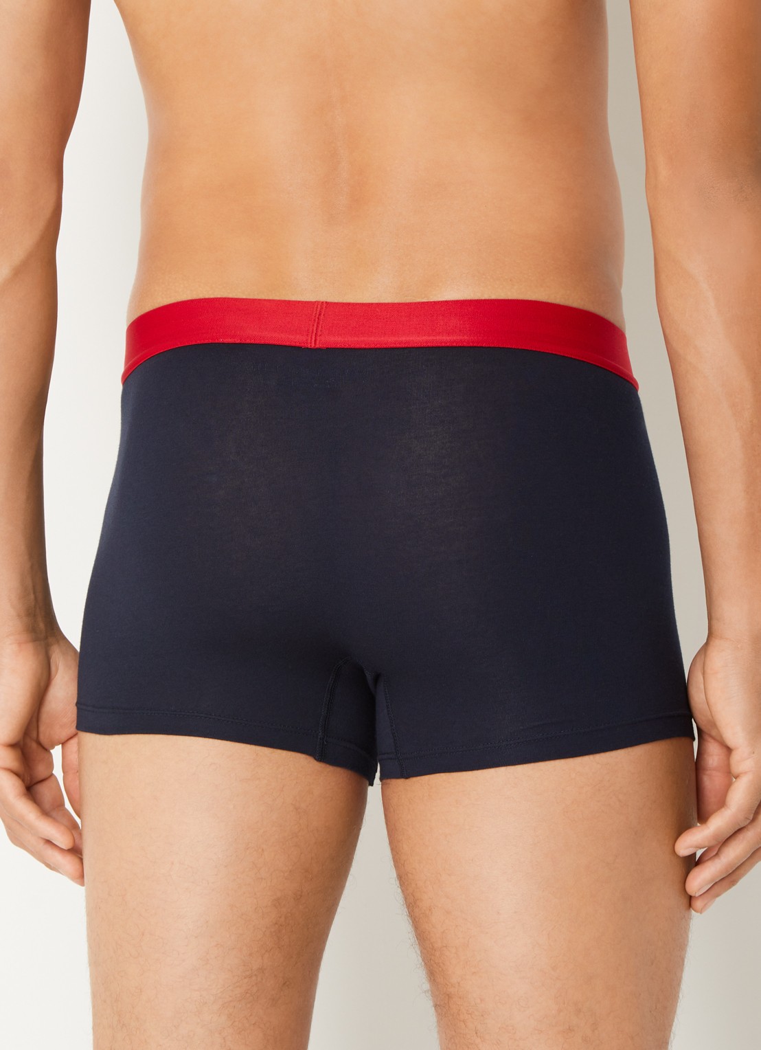 Tommy Hilfiger Boxershorts met logoband in 3-pack - achterkant 9 zwart