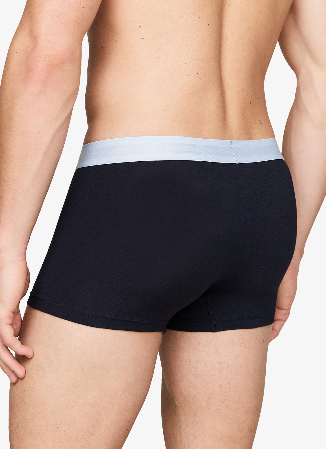 Tommy Hilfiger Boxershorts met logoband in 3-pack - achterkant 10 zwart