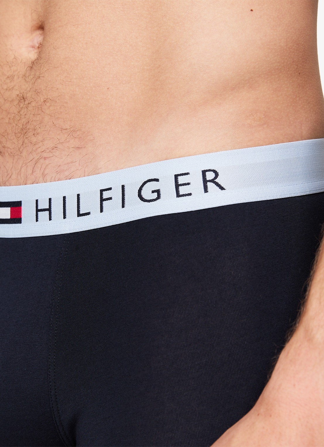 Tommy Hilfiger Boxershorts met logoband in 3-pack - detail 3 zwart