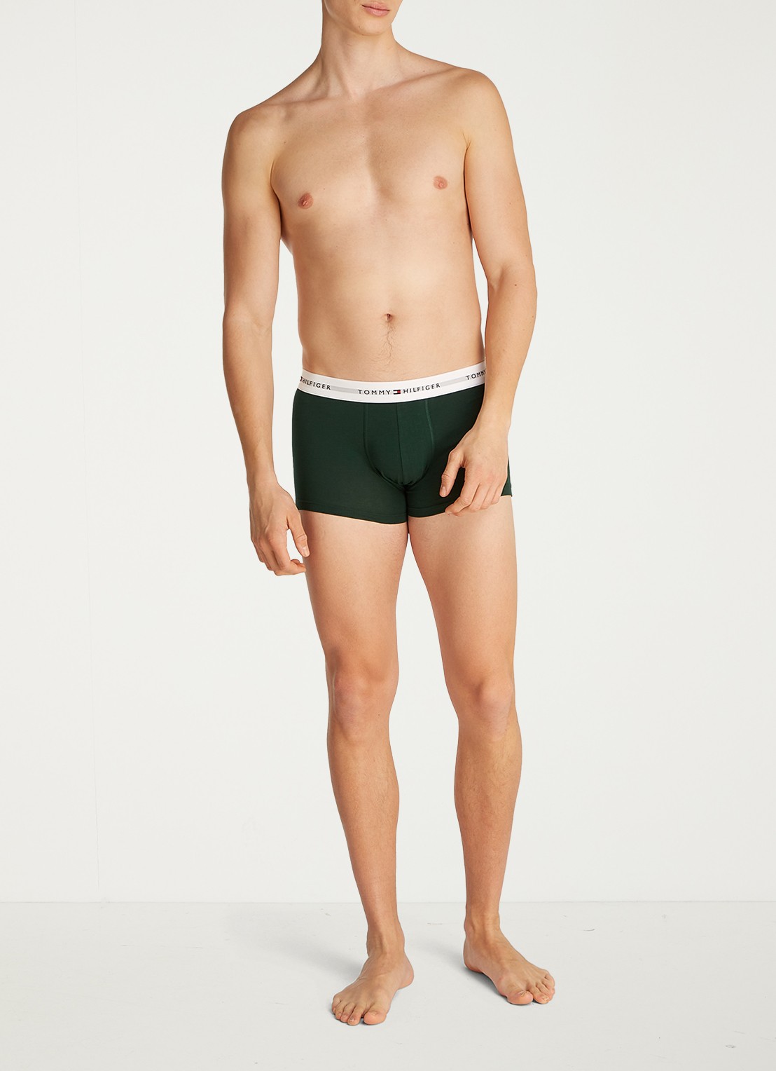 Tommy Hilfiger Boxershorts met logoband in 3-pack    - detail 2 donkergrijs