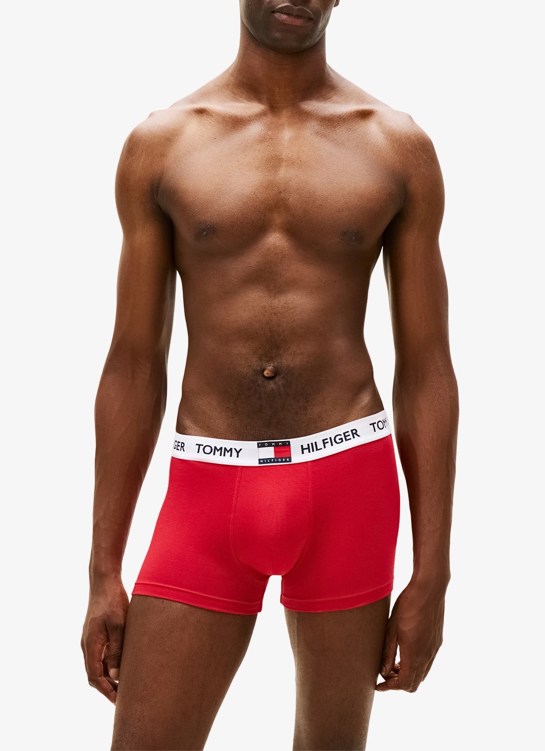 Tommy Hilfiger Boxershorts met logoband in 3-pack - detail multicolor