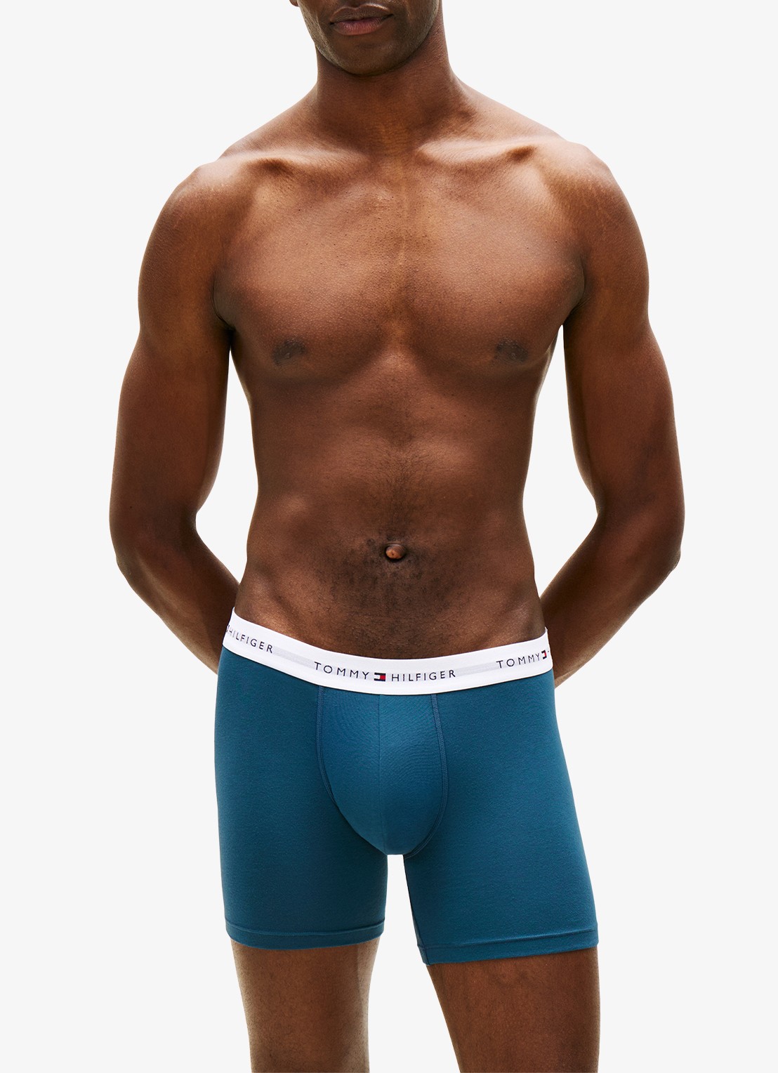 Tommy Hilfiger Boxershorts met logoband in 3-pack - detail multicolor