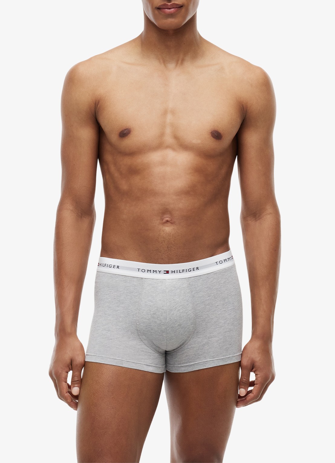 Tommy Hilfiger Boxershorts met logoband in 3-pack - detail 3 grey heather/black/white-0xo