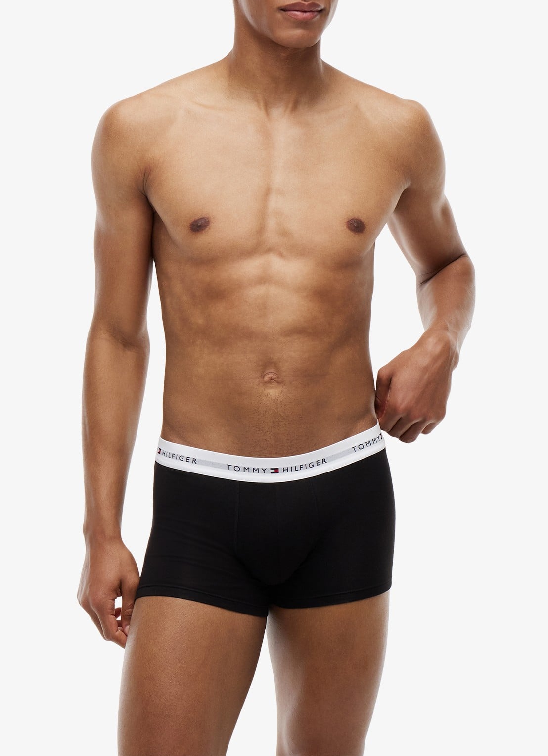 Tommy Hilfiger Boxershorts met logoband in 3-pack - detail 2 zwart