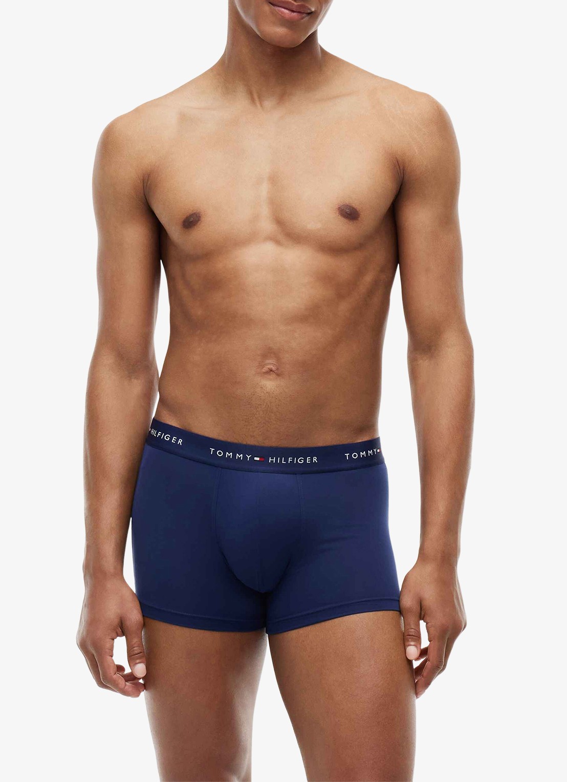 Tommy Hilfiger Boxershorts met logoband in 3-pack - detail 2 donkerblauw