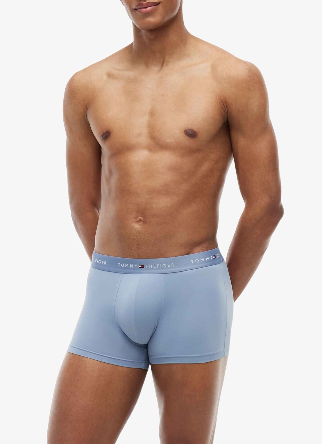 Tommy Hilfiger Boxershorts met logoband in 3-pack - detail 4 donkerblauw