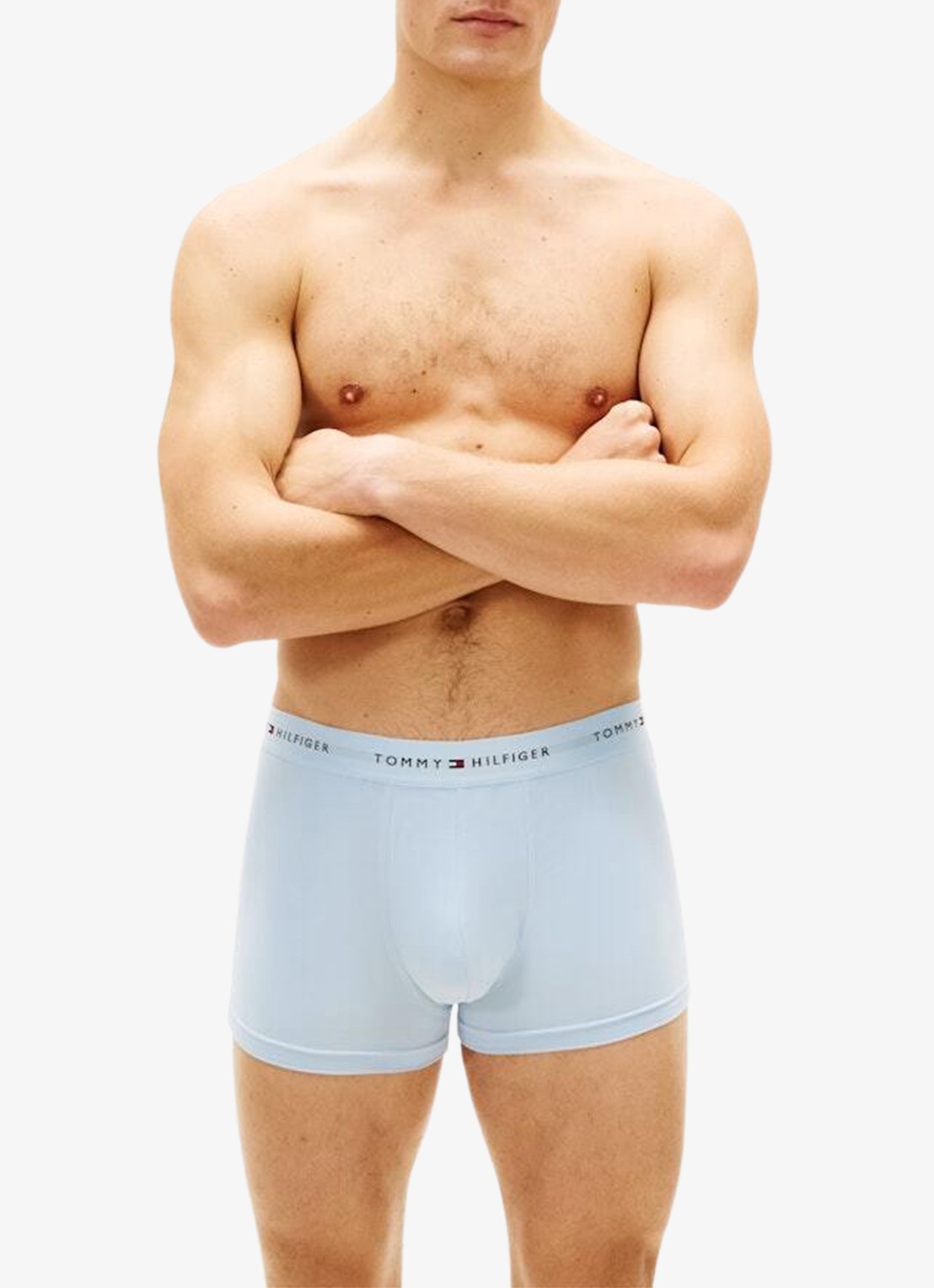 Tommy Hilfiger Boxershorts met logoband in 3-pack - detail zwart