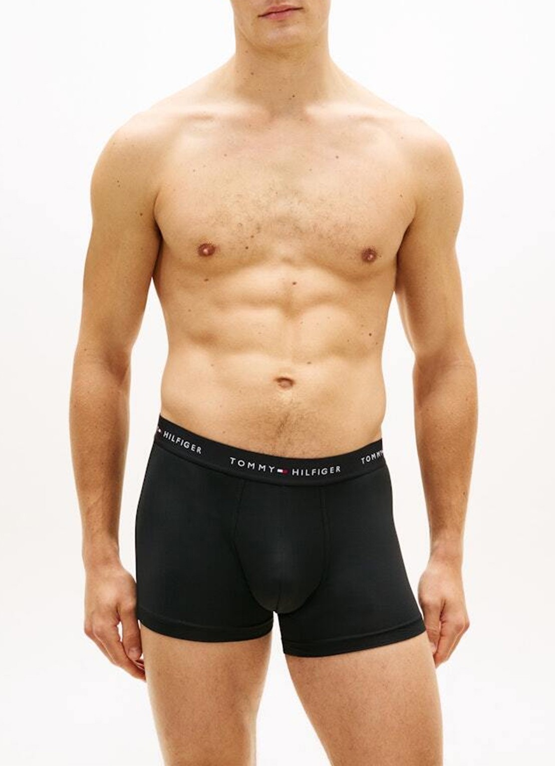 Tommy Hilfiger Boxershorts met logoband in 3-pack - detail 2 zwart