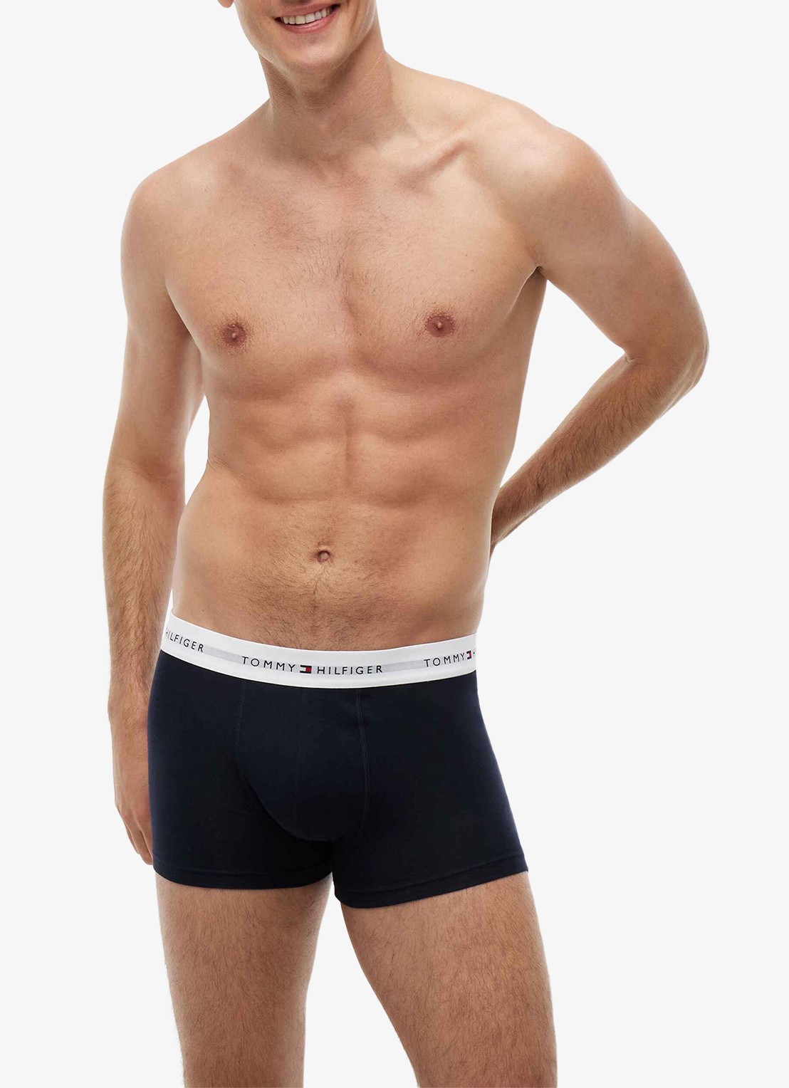 Tommy Hilfiger Boxershorts met logoband in 3-pack - detail 5 rood