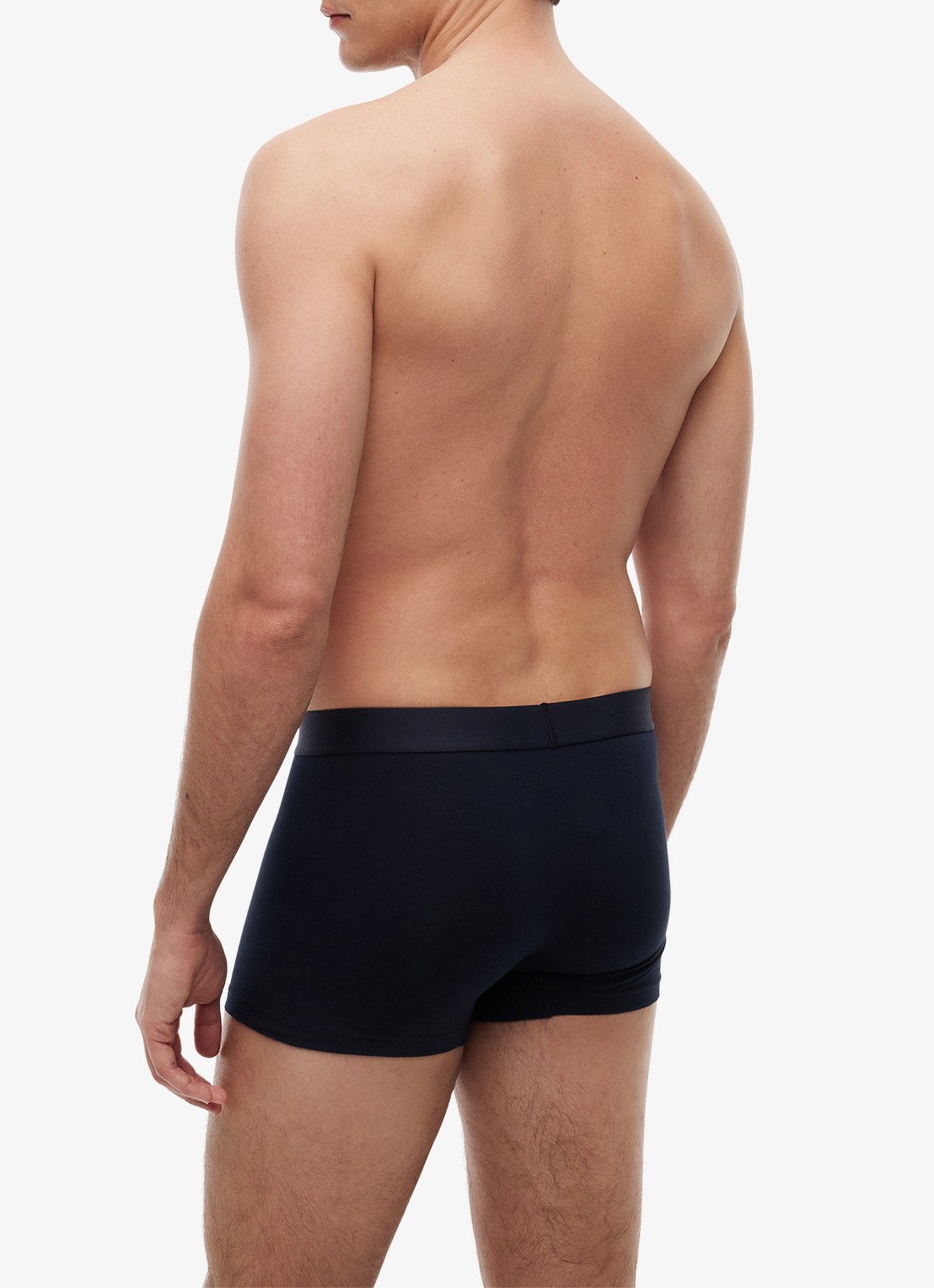 Tommy Hilfiger Boxershorts met logoband in 3-pack - achterkant 5 naturel