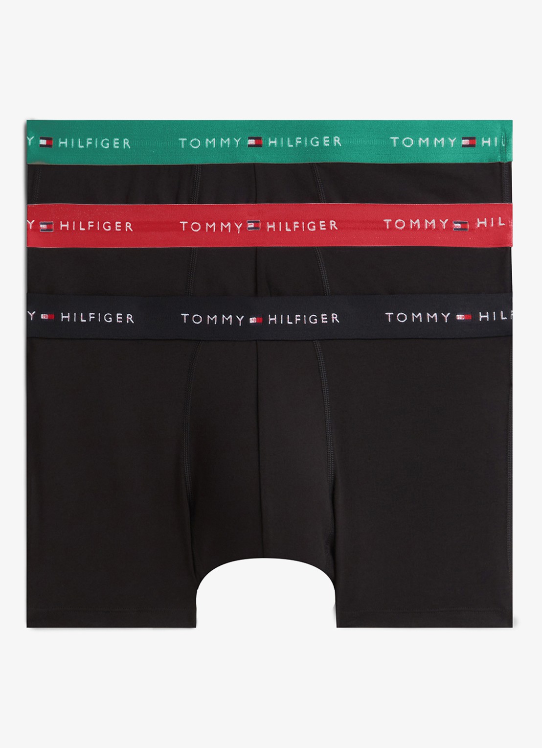 Tommy Hilfiger Boxershorts met logoband in 3-pack - voorkant 4 undefined